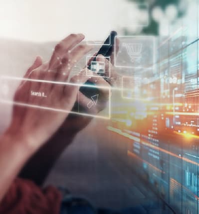 Banner showing Salesforce Data Cloud enabling predictive e-commerce and boosting customer loyalty.