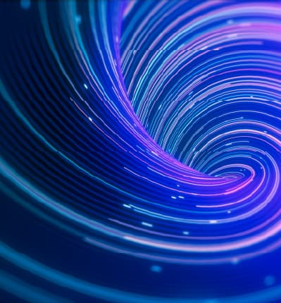 Electric vehicle charging port with glowing energy streams representing power and clean technology