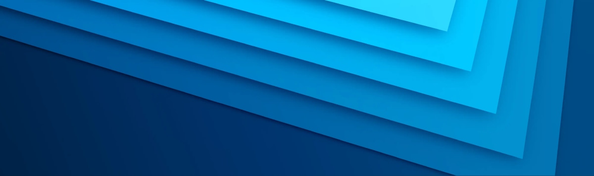 Connected blue layers symbolize AI-driven supply chain planning that aligns operations with business goals.
