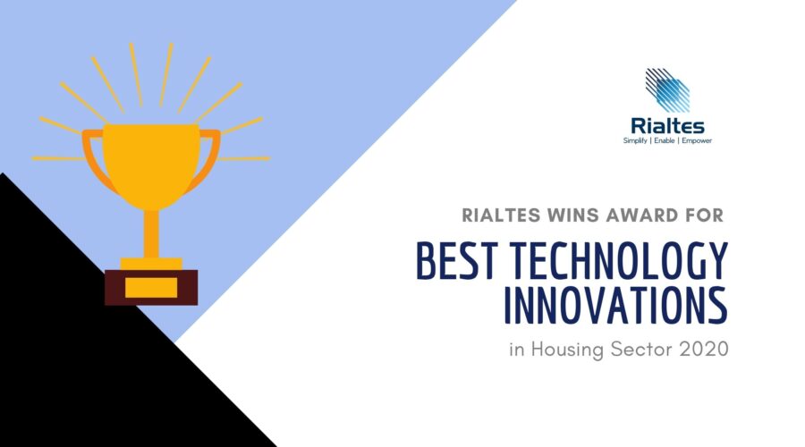 Rialtes awarded for Best Technology Innovations in Housing Sector