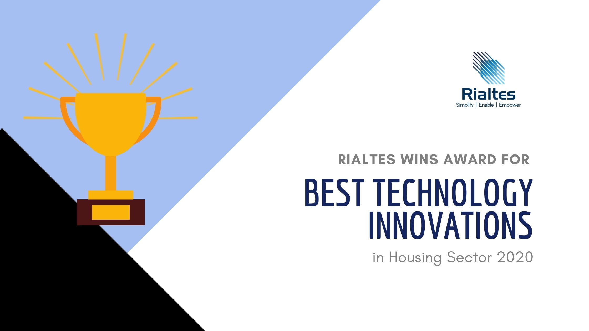 Rialtes awarded for Best Technology Innovations in Housing Sector
